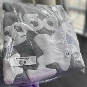 Sp5der Hoodie Grey Beluga